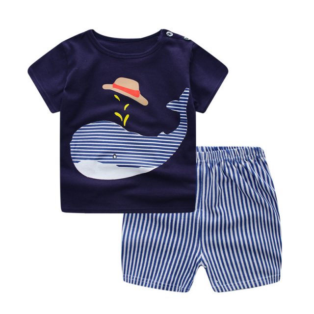 Baby’s Summer Cotton Clothing Set