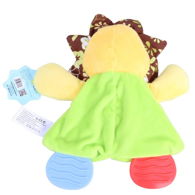 Baby’s Plush Rattle Teether Toy