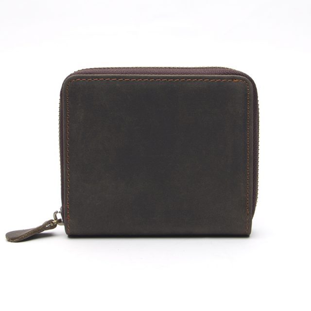 Men’s Leather Wallet with Coin Pocket